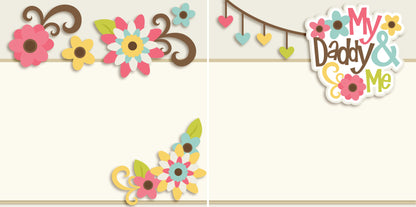 My Girl NPM - Set of 5 Double Page Scrapbook Layouts - 1210