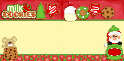 Holiday Hoots NPM - Set of 5 Double Page Scrapbook Layouts - 1206