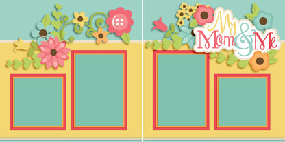 My Girl - Set of 5 Double Page Scrapbook Layouts - 1196
