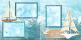 Ocean Adventures Set of 5 Double Page Layouts