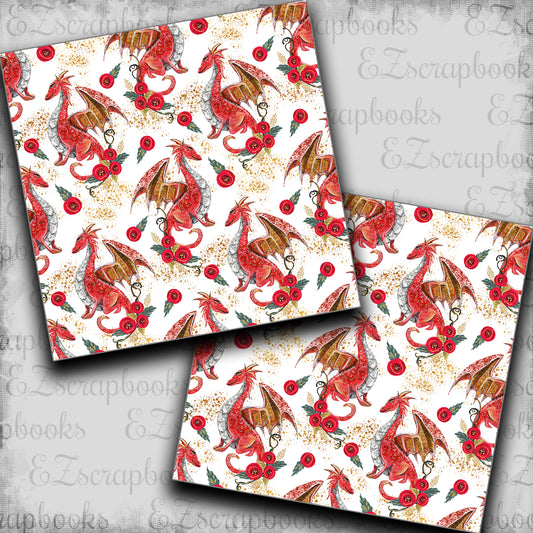 Red Dragons & Roses - Papers - 23-348