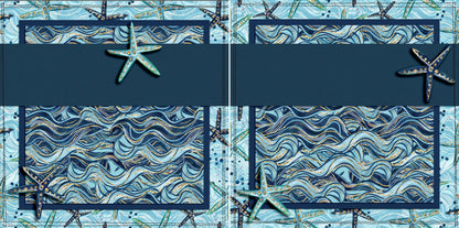 Nautical Vacation NPM Set of 5 Double Page Layouts