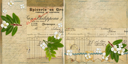 Heritage NPM - Set of 5 Double Page Layouts - 1382