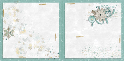 Winter Days NPM Set of 5 Double Page Layouts