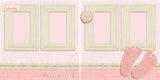 Adorable Baby Girl - Set of 5 Double Page Layouts - 1351