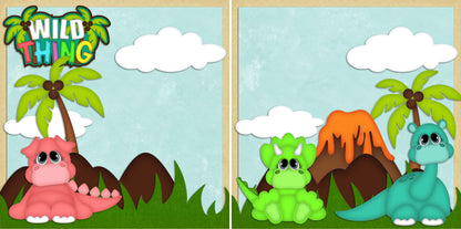 My Girl NPM - Set of 5 Double Page Scrapbook Layouts - 1210