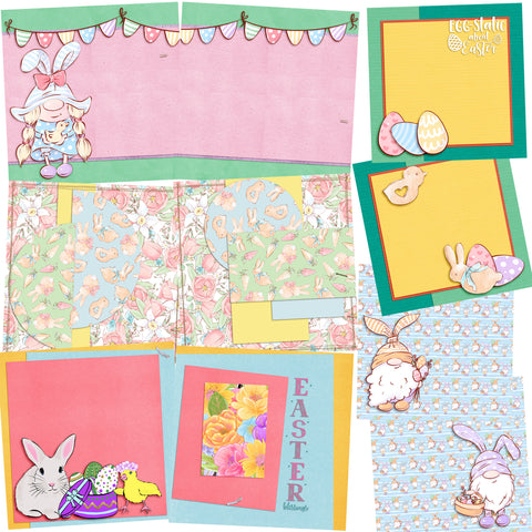 Easter Blessings NPM - Set of 5 Double Page Layouts - 1553
