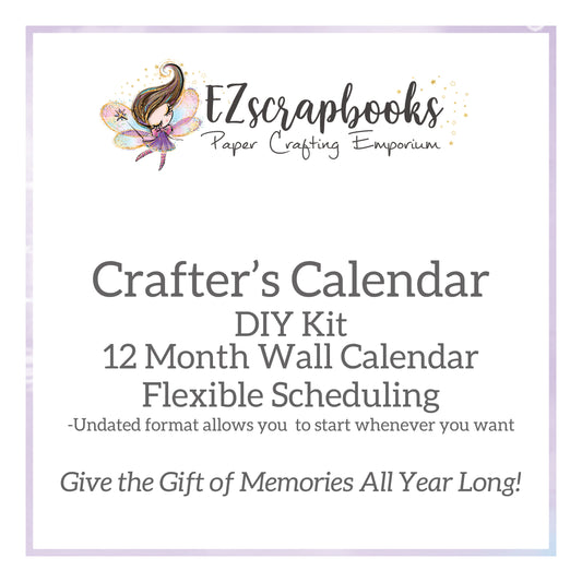 EZ Crafter's Calendar Kit - Flexible Dates - EZCAL-001