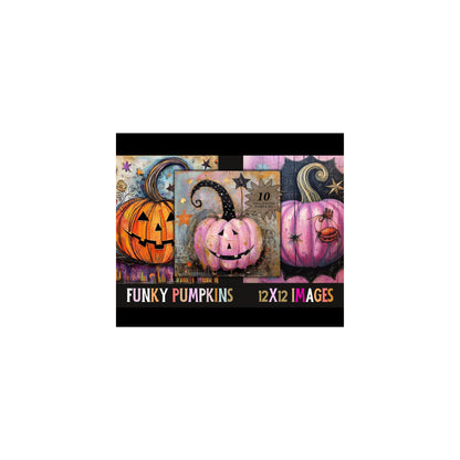 Funky Quirky Pumpkins - Paper Pack - 24-8012