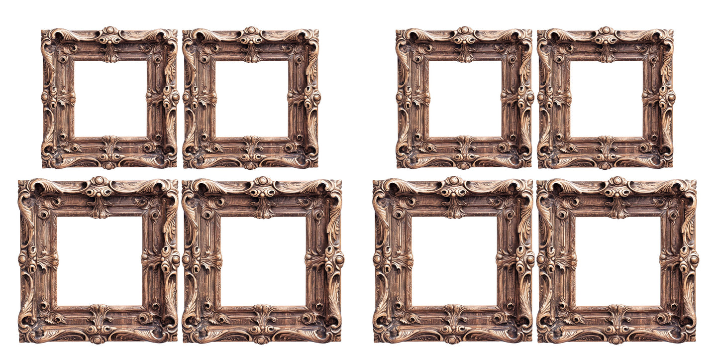 Medium Wood Frames - Clip Art Sheets CAS - 25-770