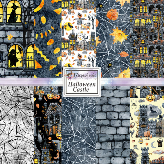 Halloween Castle - 12X12 Paper Pack - 8460