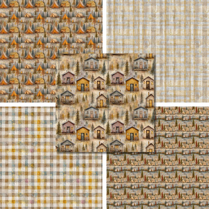 Camping Trip - 12X12 Scrapbook Paper Pack - 26-8119