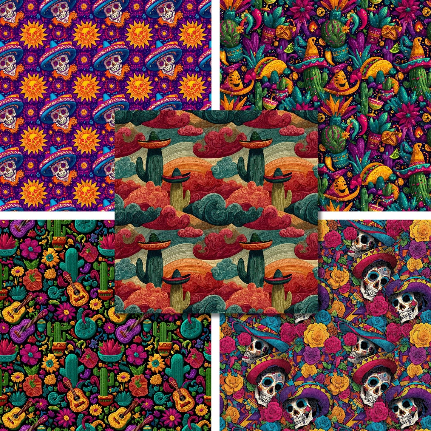 Cinco de Mayo - 12X12 Scrapbook Paper Pack - 26-8124