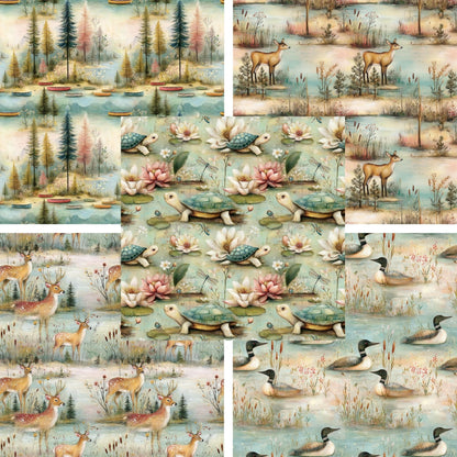 Lake Girl - 12X12 Scrapbook Paper Pack - 26-8117
