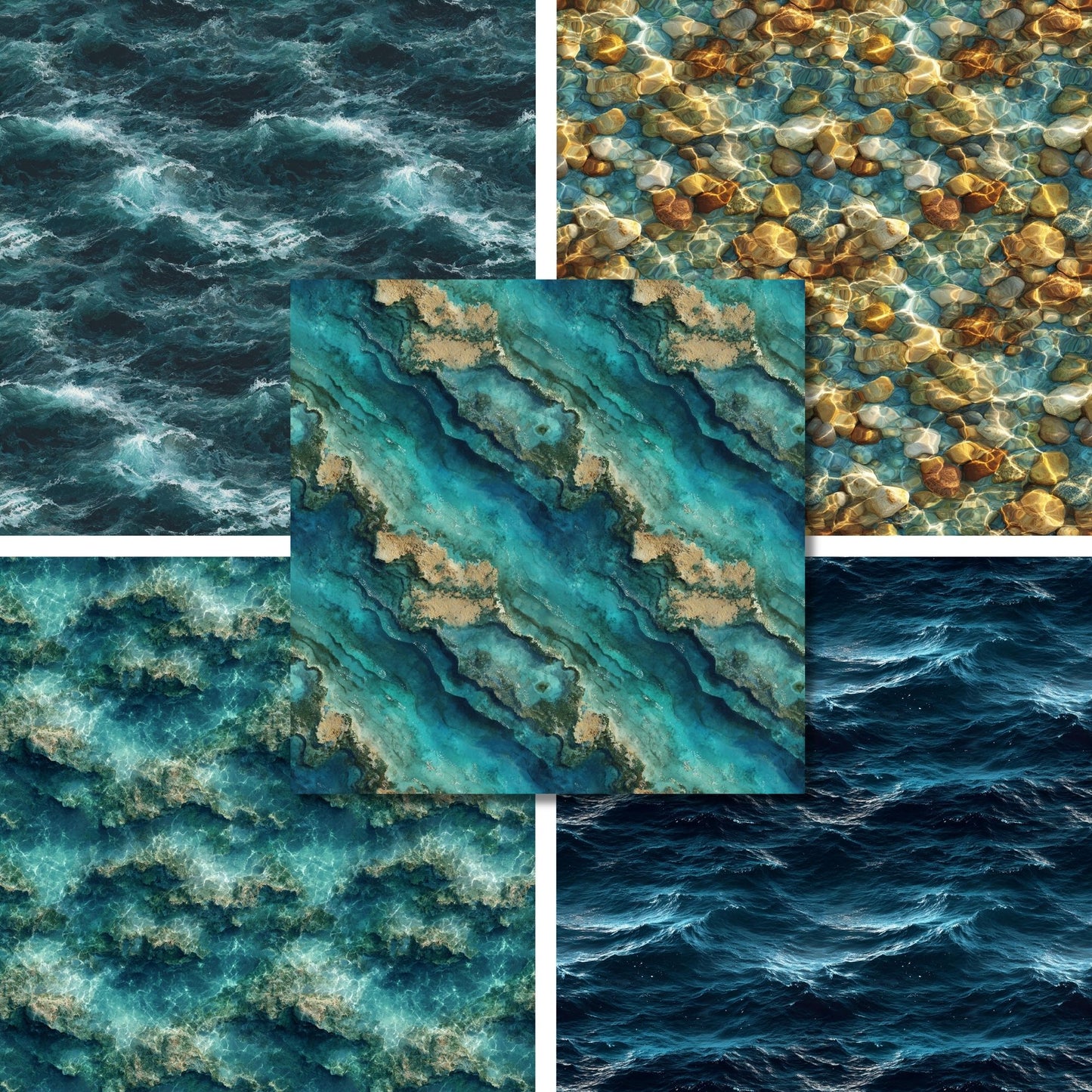 Timeless Ocean - 12X12 Scrapbook Paper Pack - 26-8059
