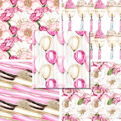Birthday Queen - 12X12 Scrapbook Paper Pack - 26-8105