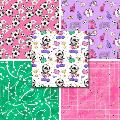 Soccer Girls - 6X6 Paper Pack - 26-8181-6