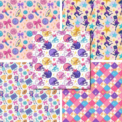 Game Day Girl - 12X12 Scrapbook Paper Pack - 26-8095