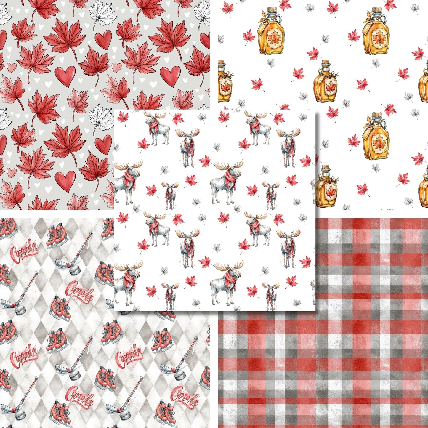 Canada - 12X12 Scrapbook Paper Pack - 26-8106
