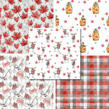 Canada - 12X12 Scrapbook Paper Pack - 26-8106