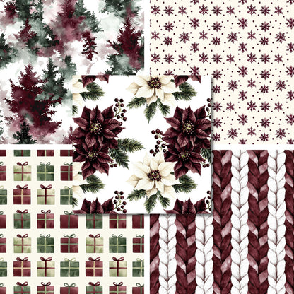 Joyful Time - 12X12 Christmas Scrapbook Paper Pack - 25-8357