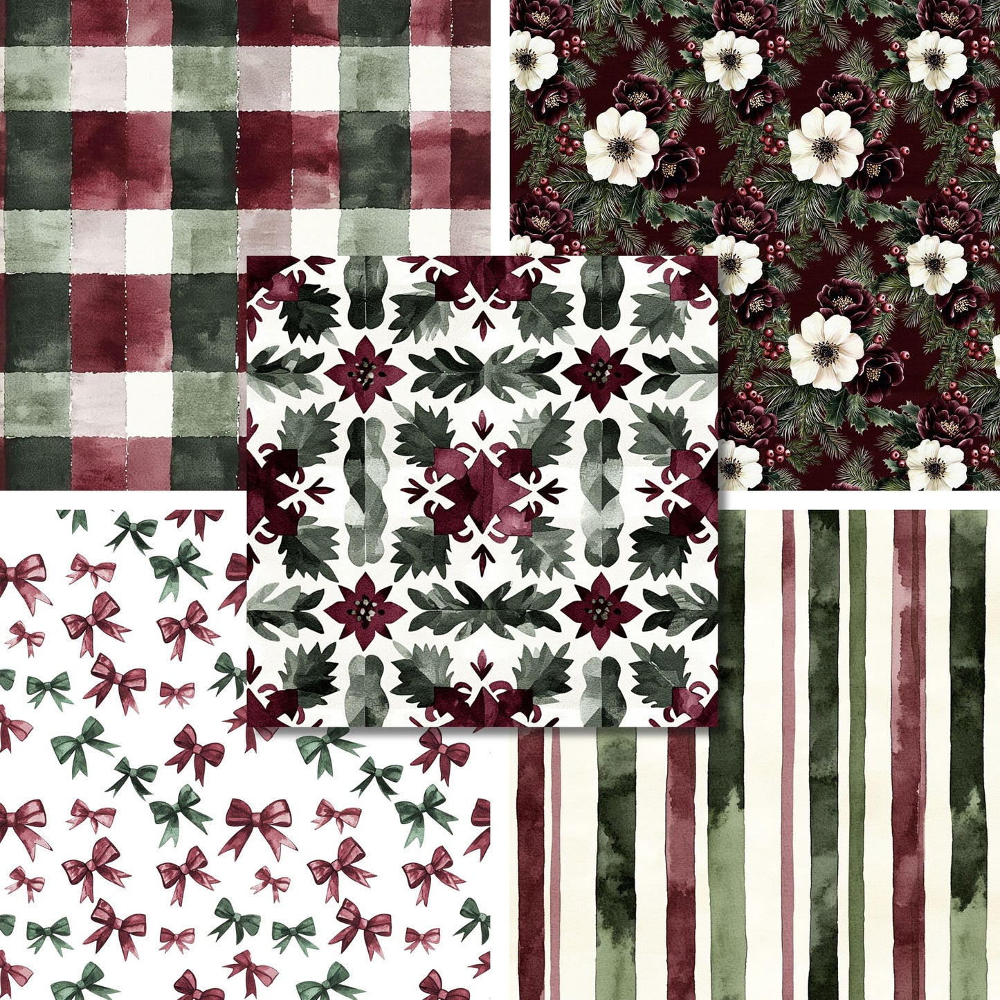 Joyful Time - 12X12 Christmas Scrapbook Paper Pack - 25-8357