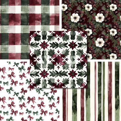 Joyful Time - 12X12 Christmas Scrapbook Paper Pack - 25-8357