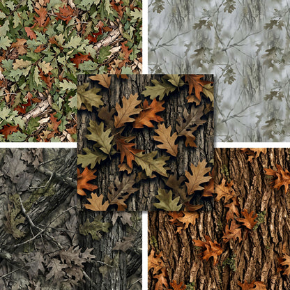 Tree Cammo - Hunting - 12X12 Scrapbook Paper Pack - 26-8029