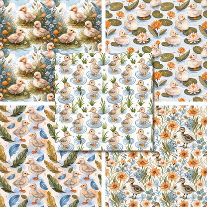 Baby Duck - 12X12 Scrapbook Paper Pack - 26-8080