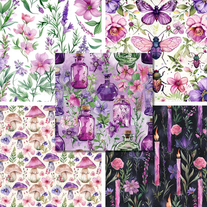 Mythical Witch - 12X12 Scrapbook Paper Pack - 26-8012