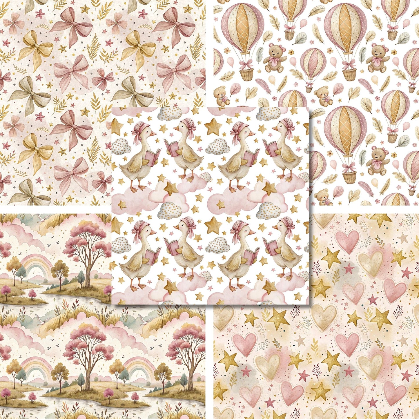 Girl Nursery - 12X12 Scrapbook Paper Pack - 26-8083