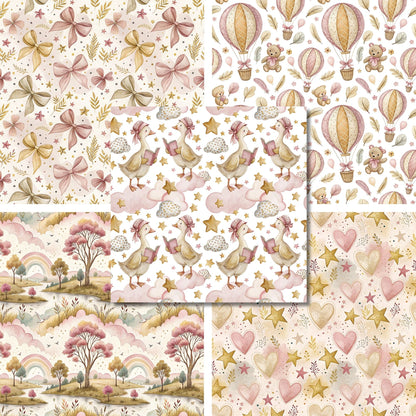 Girl Nursery - 12X12 Scrapbook Paper Pack - 26-8083