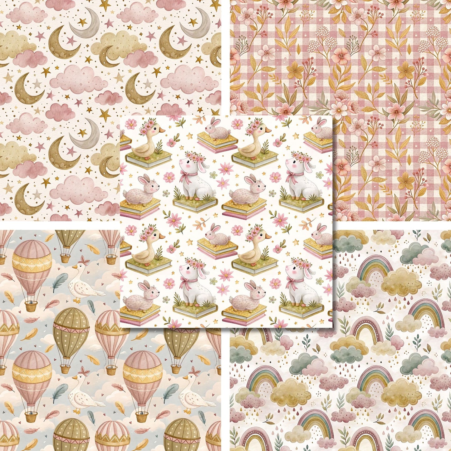 Girl Nursery - 12X12 Scrapbook Paper Pack - 26-8083