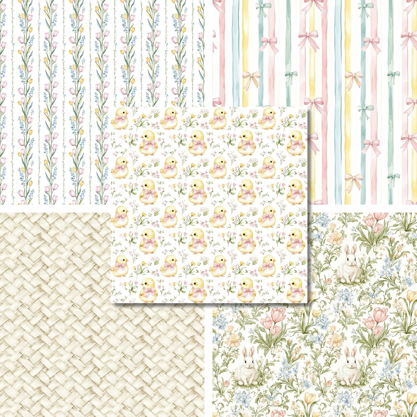 Pastel Easter - 12X12 Scrapbook Paper Pack - 26-8087