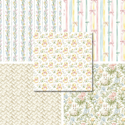Pastel Easter - 12X12 Scrapbook Paper Pack - 26-8087