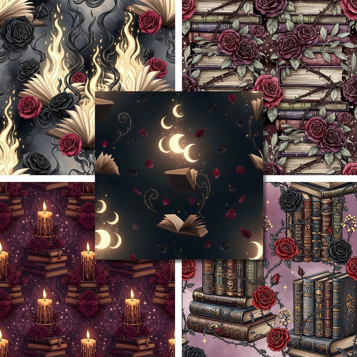 Bookish Romantacy - Reading - 12X12 Scrapbook Paper Pack - 26-8026