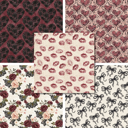 Deep Romance 2 - Valentine Love - 12X12 Scrapbook Paper Pack - 26-8037