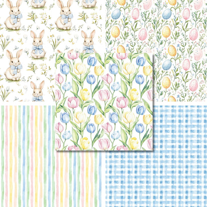 Pastel Easter - 12X12 Scrapbook Paper Pack - 26-8087