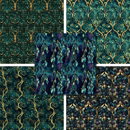 Elven Wood - 12X12 Scrapbook Paper Pack - 26-8051