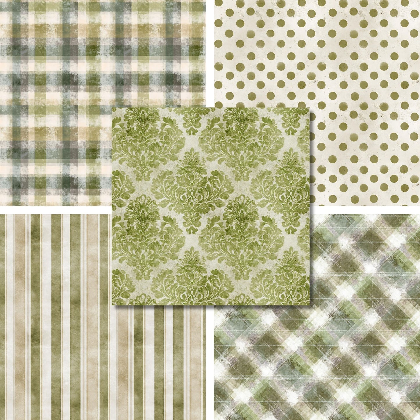 Vintage St Pat - 12X12 Scrapbook Paper Pack - 26-8077