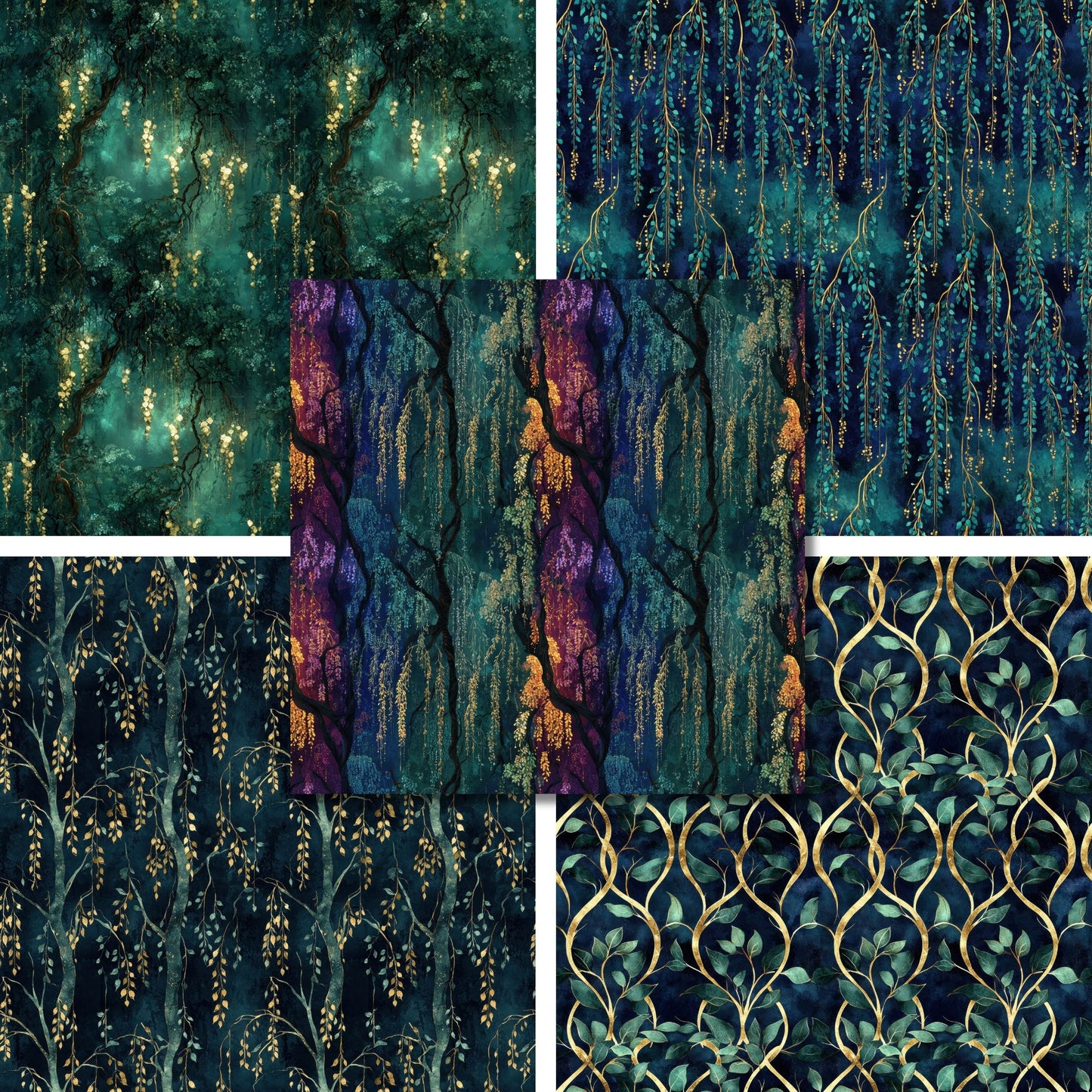 Elven Wood - 12X12 Scrapbook Paper Pack - 26-8051