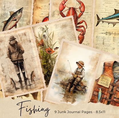 Fishing Journal Pages - 24-7031