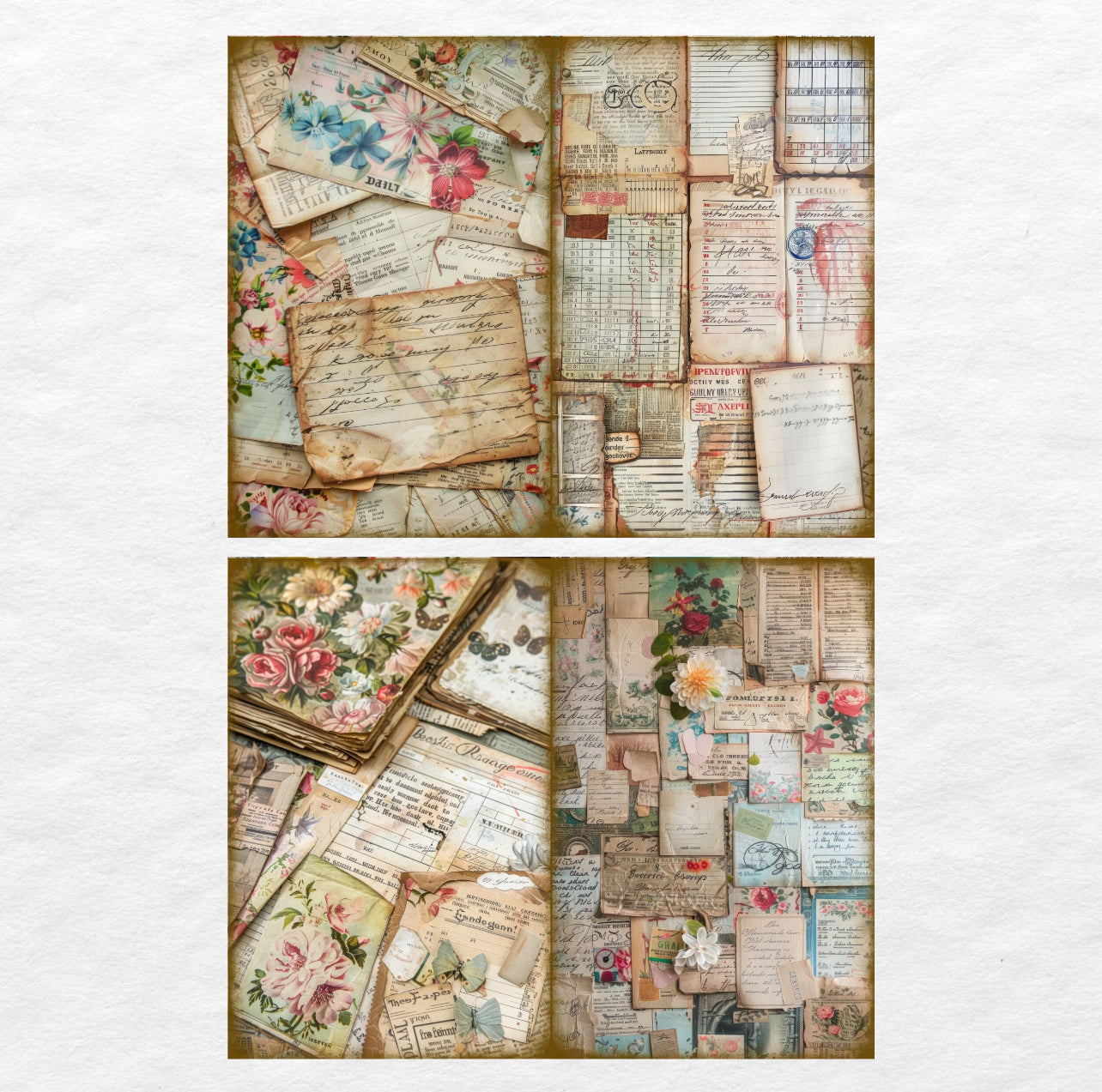 Ephemera Ledger Journal Pages - 24-7007