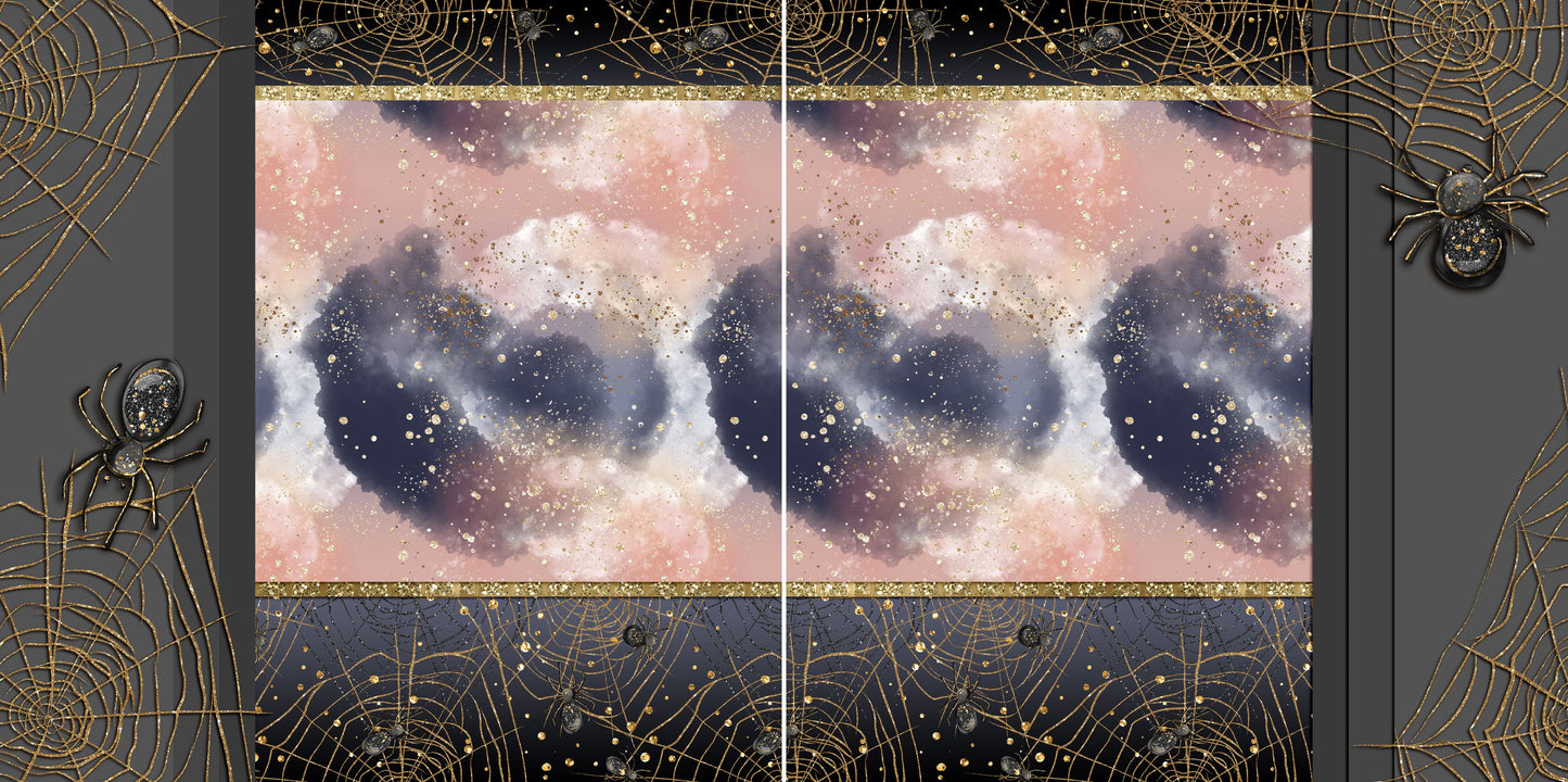 Enchanted Night NPM - Set of 5 Double Page Layouts - 1523