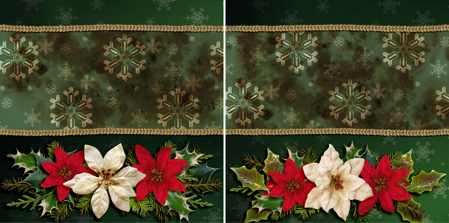 Christmas Cheer NPM - Set of 5 Double Page Layouts - 1316