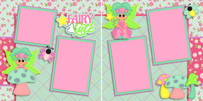Just for Kids - Set of 5 Double Page Scrapbook Layouts - 1280