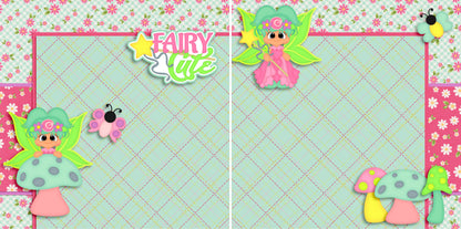 Just for Kids NPM - Set of 5 Double Page Scrapbook Layouts - 1281