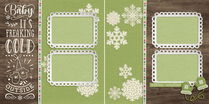 Merry Everything - Set of 5 Double Page Layouts - 1530