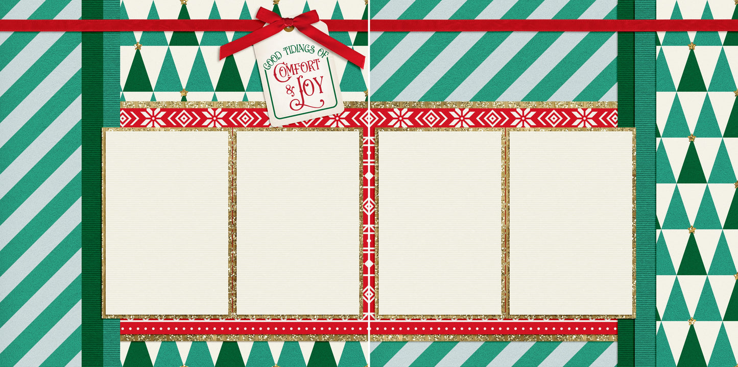 Merry Everything - Set of 5 Double Page Layouts - 1530