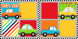 Cars Cars Cars NPM - Set of 5 Double Page Layouts - 1511